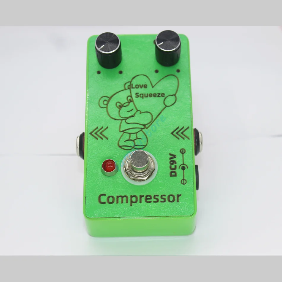 Manual electric guitar bass bass guitar compressor compressed single effector circuit board finished effector，delay