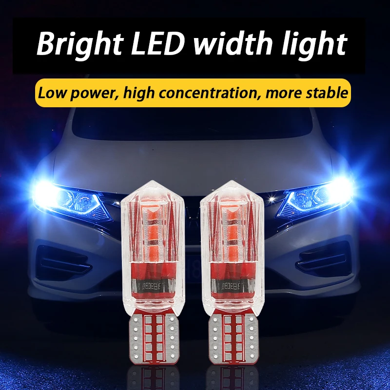 Width light modified car led lens t10 small light bulb super bright car exterior lights running lights general wholesale h11 h7