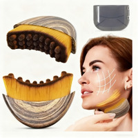 Lymph contour facial care brush fits the skin contour, detoxifies and relaxes the face and chin, shaping the skin