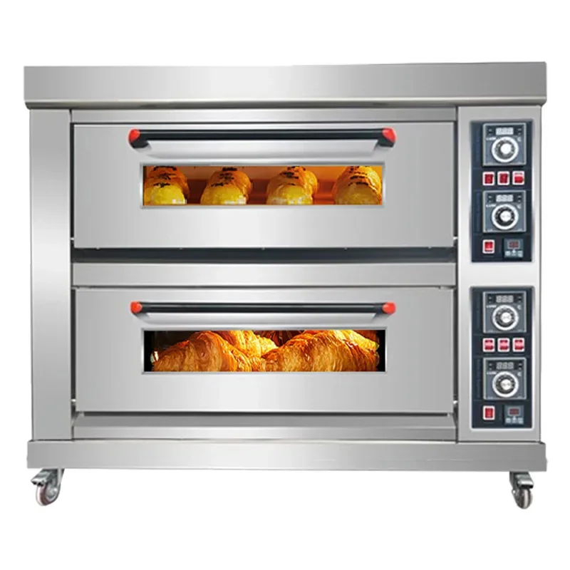 Electric oven commercial one-layer large-capacity private bread, pizza cake multi-functional baking intelligence