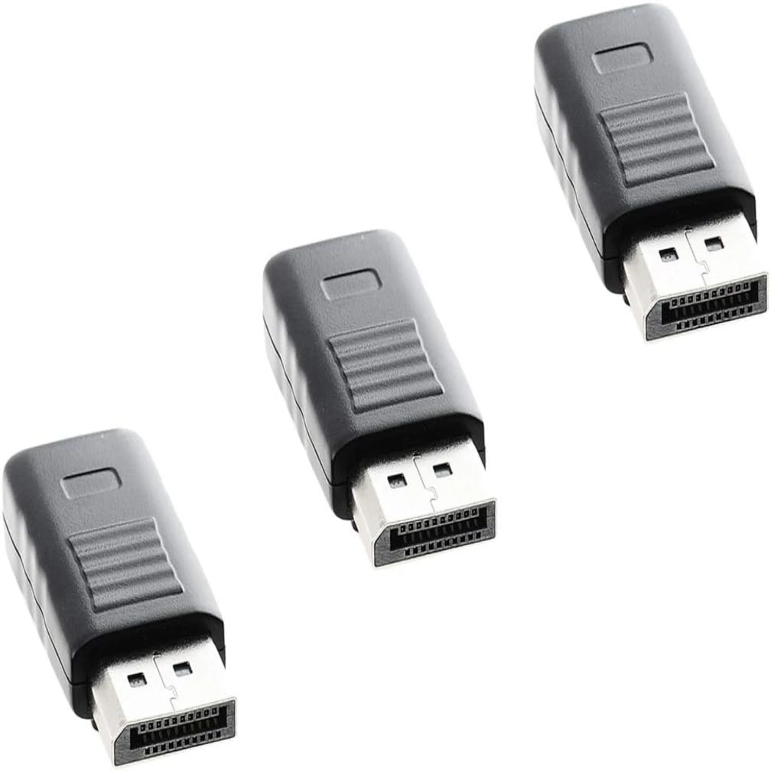 

Высокопроизводительный эмулятор дисплея DisplayPort безголового призрака для ПК, заглушка 4K DP — 3 шт. (3840x2160 @ 17 Гц, совместимость)
