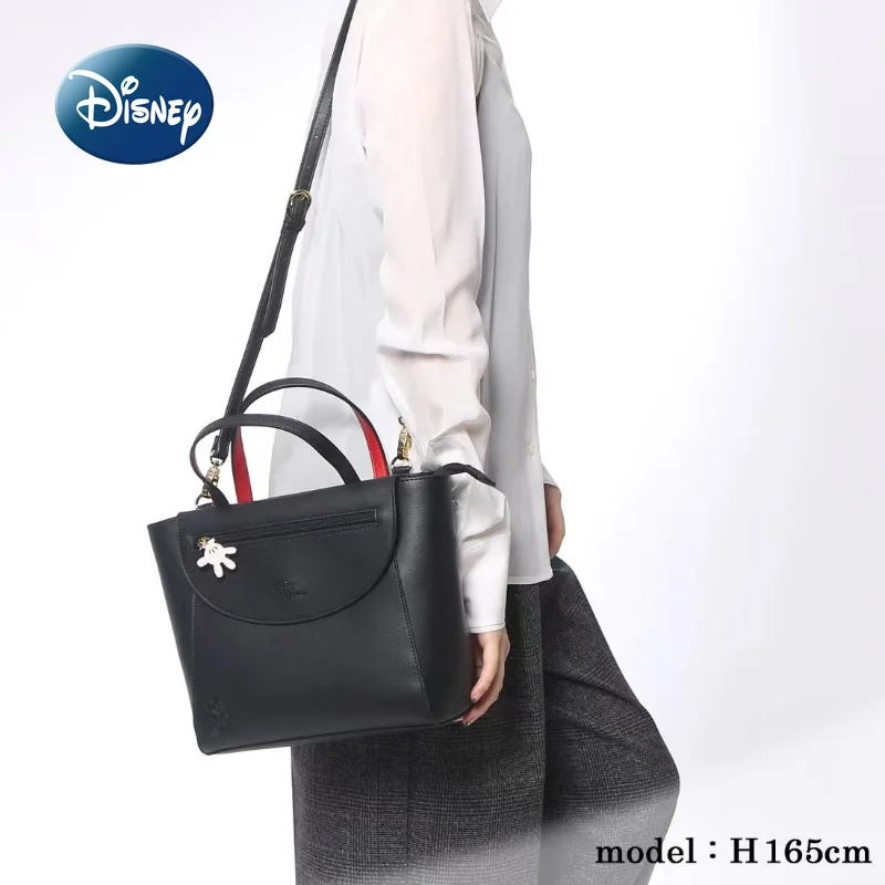 Imagem -06 - Bolsa Tiracolo Disney-mickey Feminina Bolsa de Ombro Grande Capacidade Desenho Animado Marca de Luxo Moda Nova