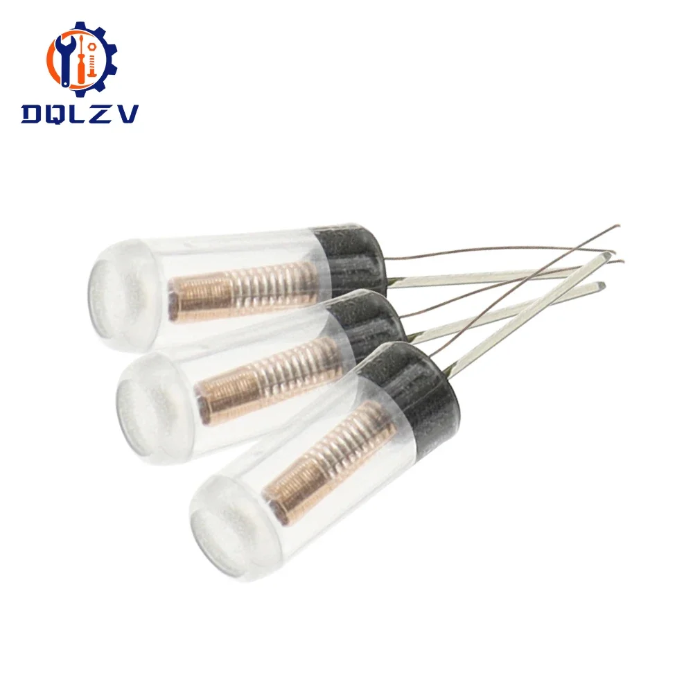 SW-18015P 12V Transparent Highly Vibration Switch Ball Tilt Double bead Angle Spring Sensor