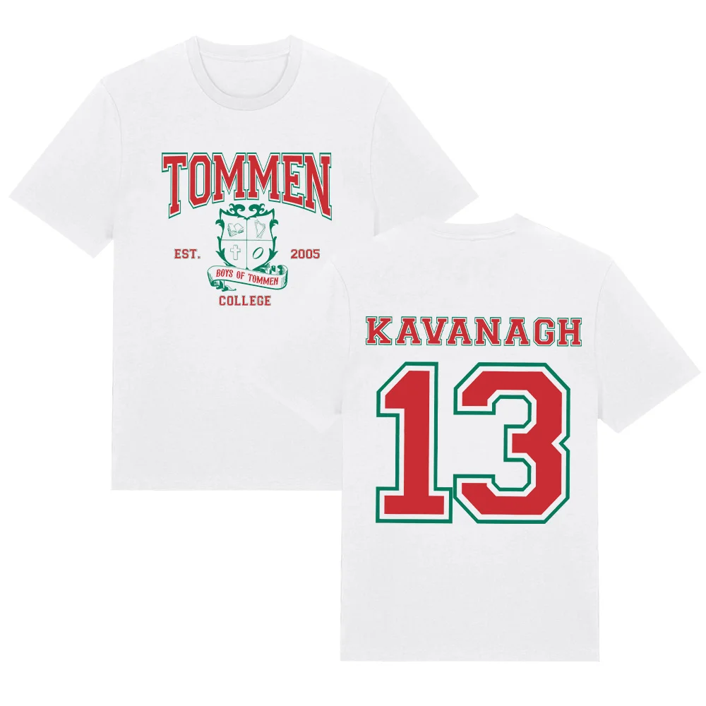 Camisetas Boys of Tommen, camiseta de Tommen College Kavanagh 13, regalo para amantes de los libros, camiseta de algodón puro de alta calidad, ropa informal Unisex