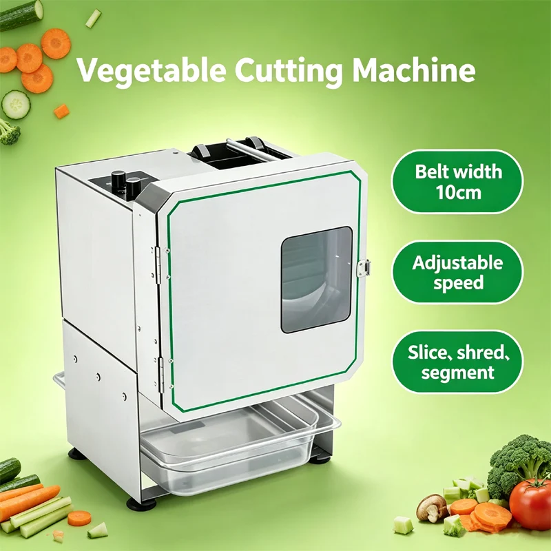 Commercial Vegetable Slicing Shredding Segmenting Machine Electric Household Vegetable Cutting Machine