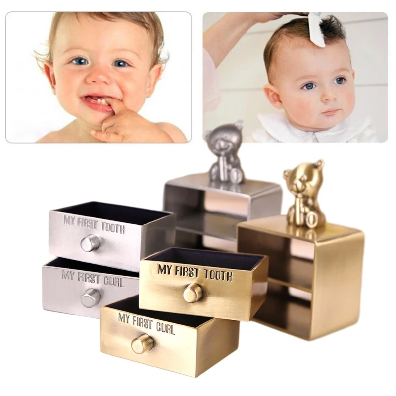 Baby First Tooth and Keepsakes Box Baby Collection Box for Child