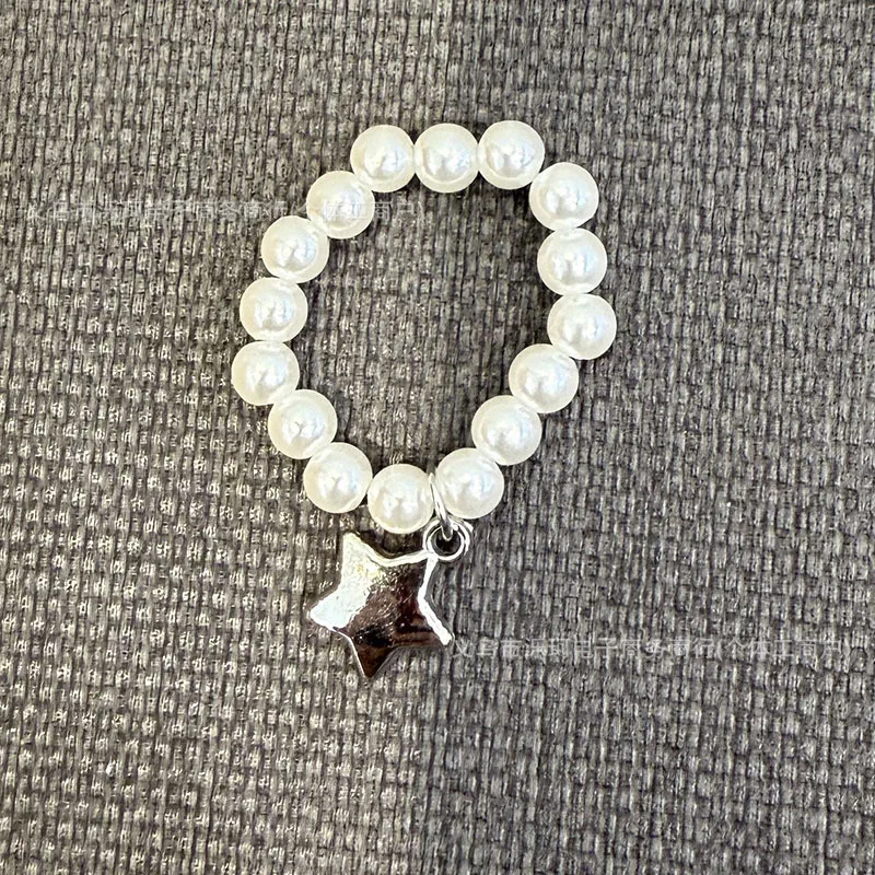 

Accessories For 10cm Mini LABUBU Doll 4.0 Pin For Love Series Elastic Mini Pearl Necklace & Elastic Colored Bead Necklace