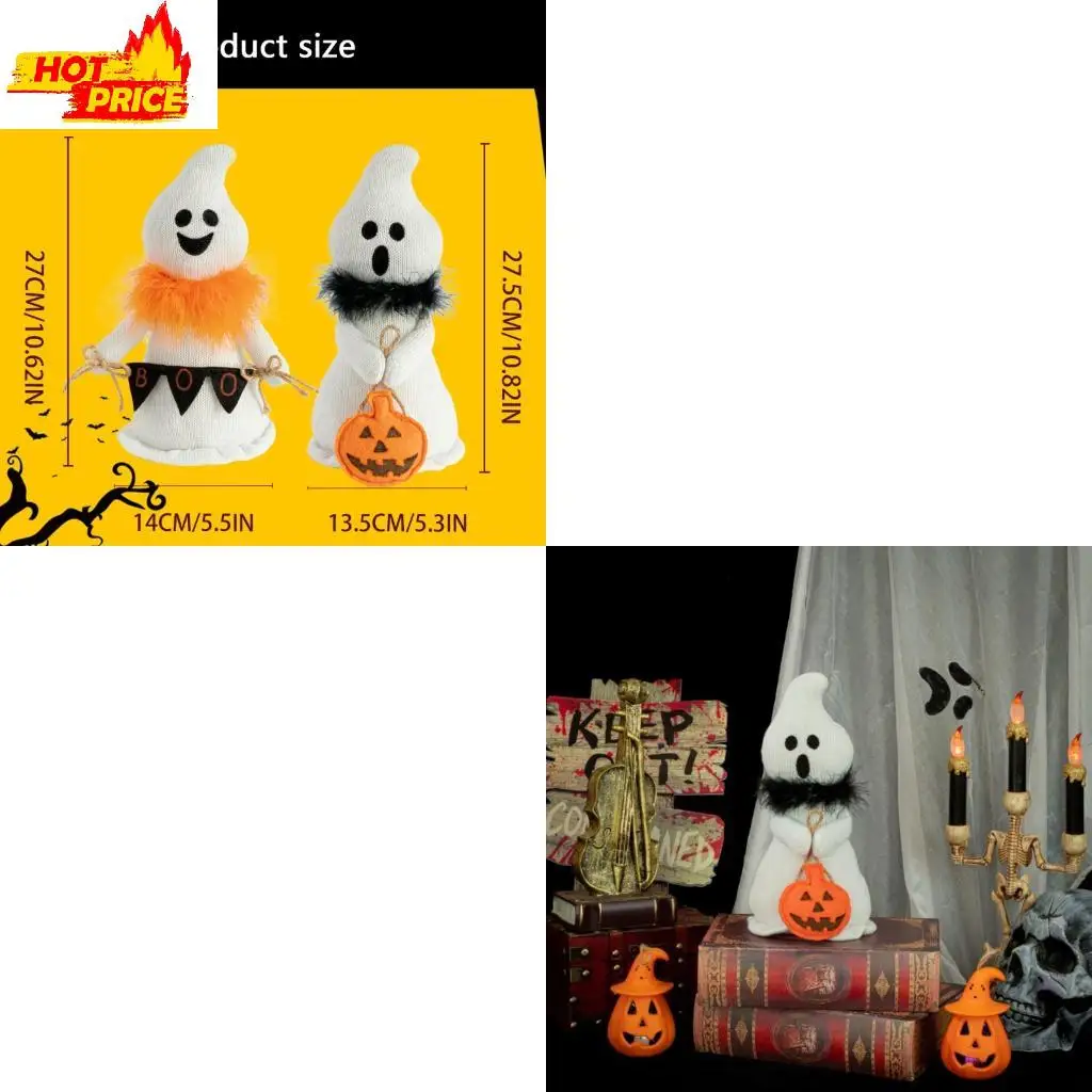 Velvets Halloweens Ghosters Ornament Child freundlich für Schreibtisch Bücherregal Dekoration