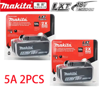 100% original Makita 18V 6.0Ah battery, for Makita power tool BL1840 BL1830 BL1830B BL1850 BL1850B original rechargeable battery