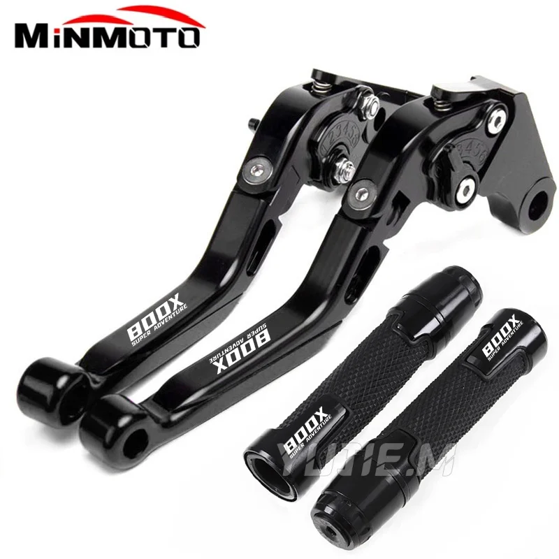 For KOVE 800X Pro kove800x 2023 2024 2025 Motorcycle Brake Clutch Levers 7/8"22MM Handlebar Grips Handle Bar Grip Ends view 2