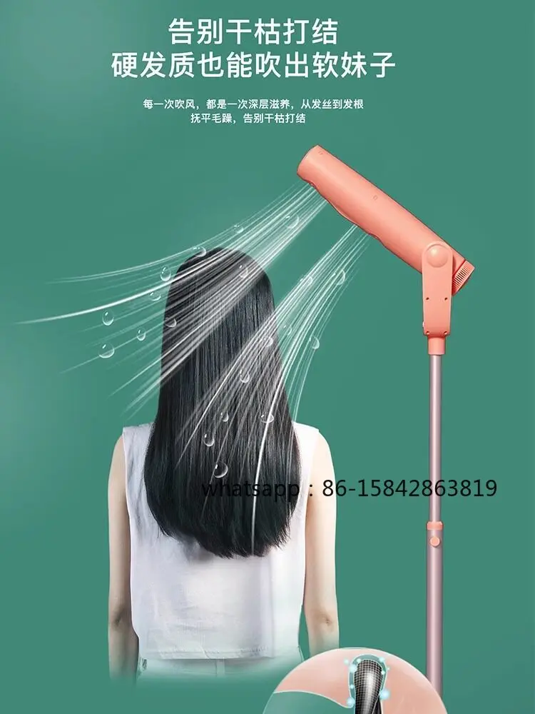 2026 New Lazy Standing Hair Dryer Smart Floor Installation Negative Ion Hair Care High-Airflow Quick-Drying Stand