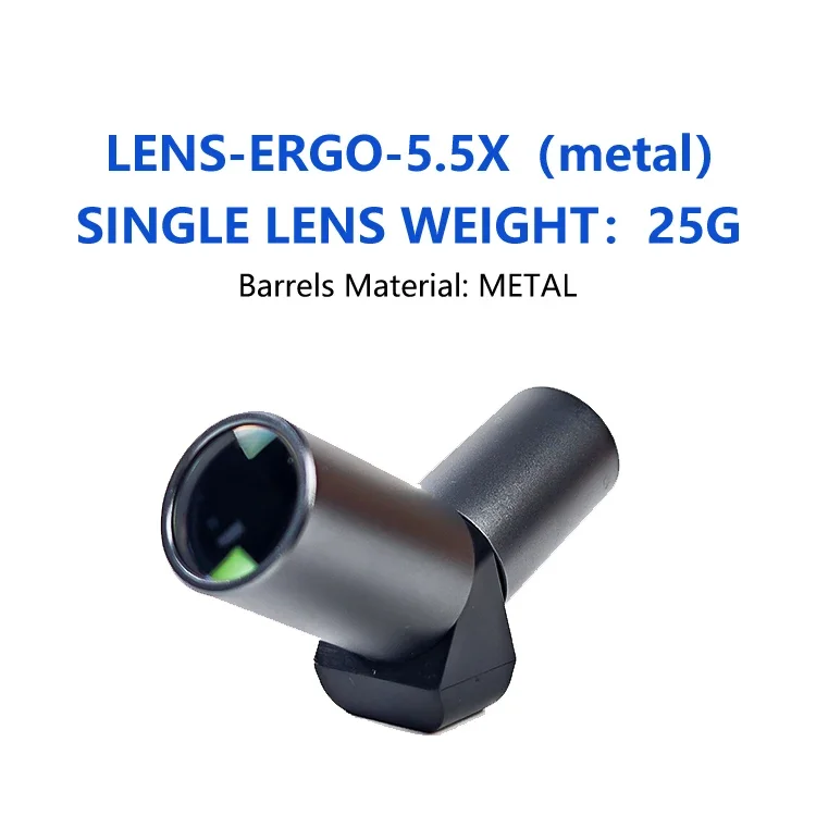 Burite Ergo updated metal  loupes lenses 5.5X Lenses In Pairs The Len Used To Make TTL Surgical Loupes lens DIY 5.5X