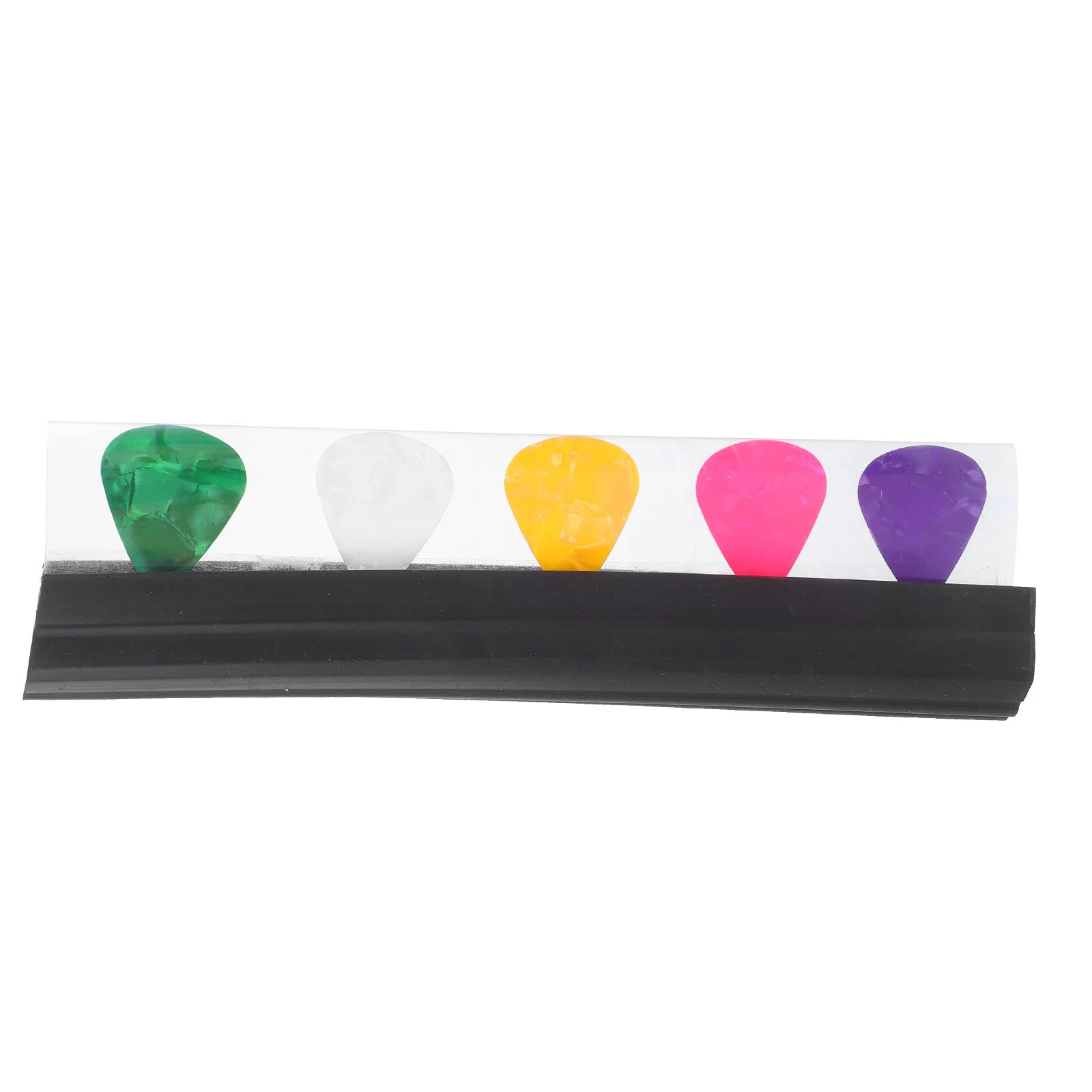 

Pick Clip Clip-on Holder for Mic Stand Handheld Guitar Accessory Plastic Stands
