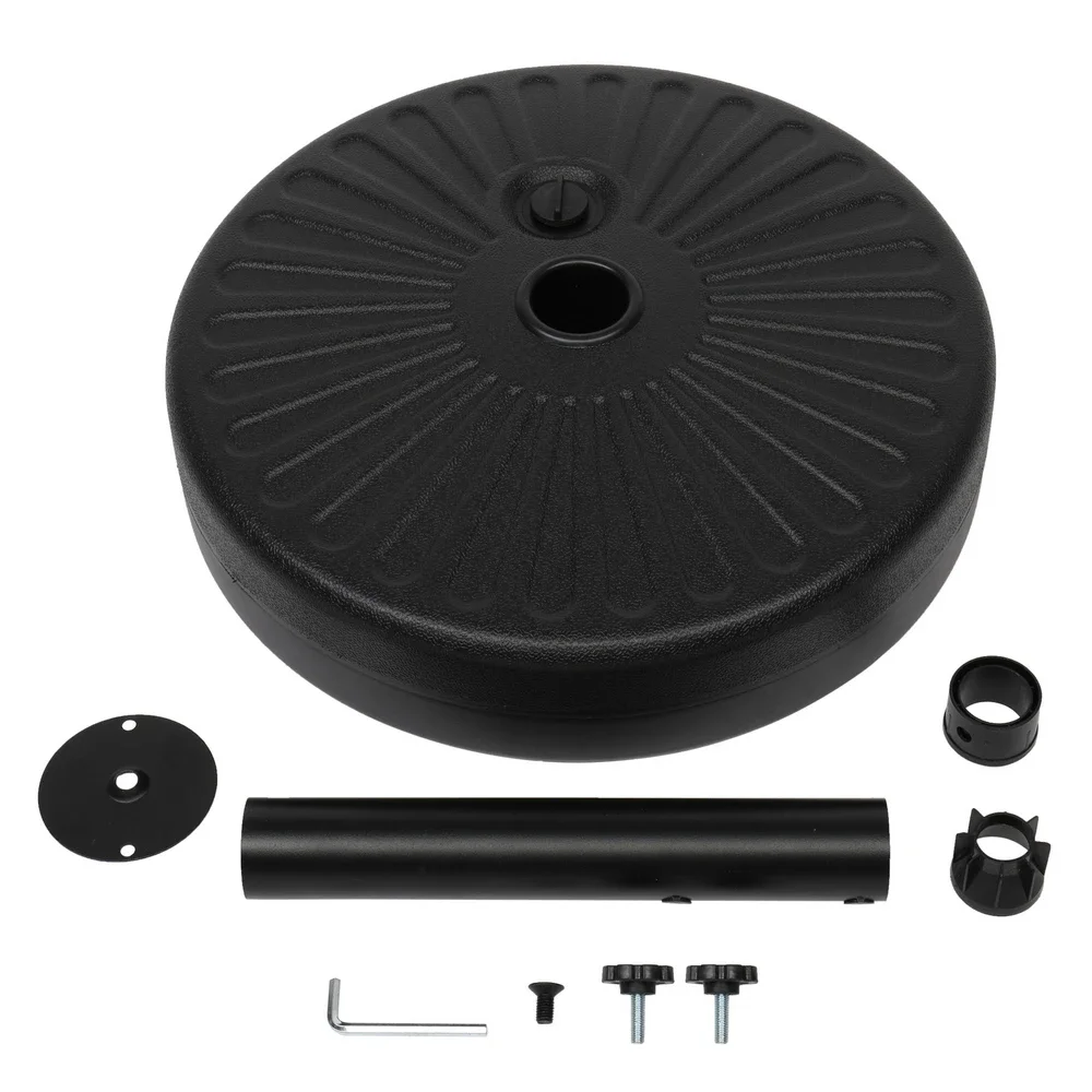 

20" Round Plastic Water Injection Base Parasol Base