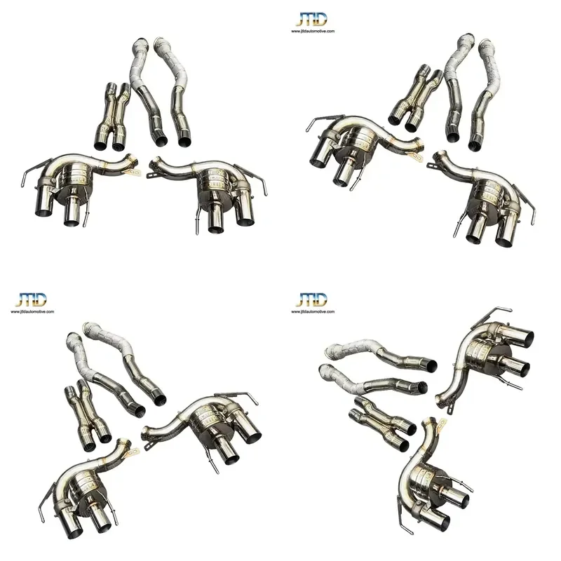 JTLD New Valvetronic Exhaust System with Titanium Alloy Downpipe and Catback for Ferrari F18 812
