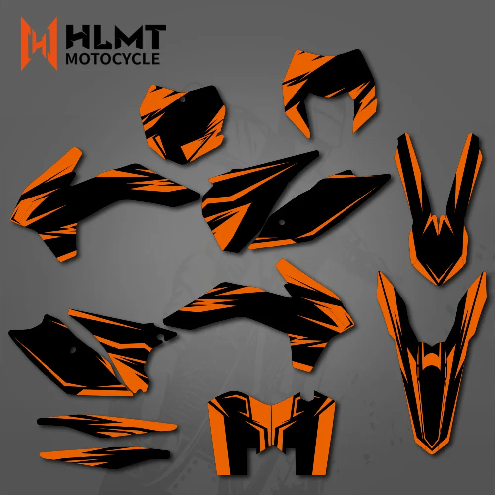 HLMT New Stickers Graphics Decals kits For KTM EXC EXCF XCW 2014- 2016 125-200 250 300 350 450-500 SX SXF 2013-2015