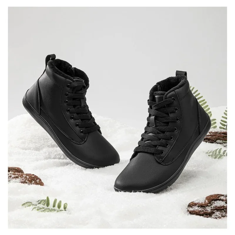 Hot Sale Men Outdoor Zip Zipper Boot Top Quality Anti Slip Winter Men Boot with Fur Original Brand Man Wearable Chelsea Shoe