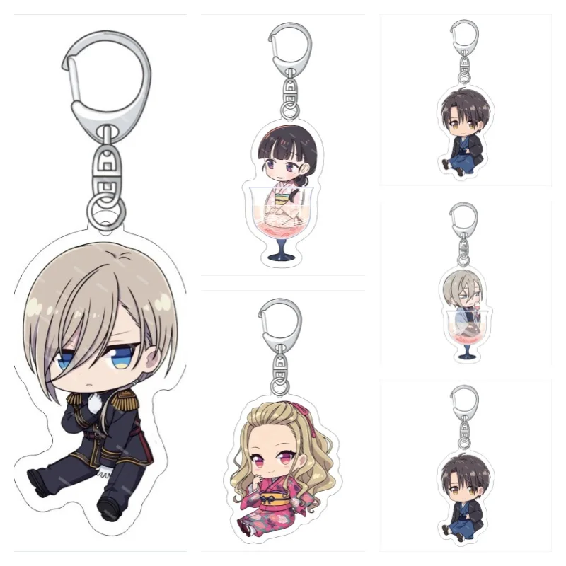 

Popular Anime Kamonohashi Ron No Kindan Suiri Acrylic Stand Decor Ornament Collection Gift Isshiki Totomaru Figure Desk Display