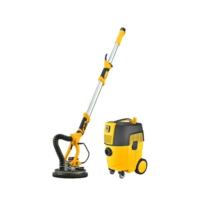Authentic handheld brushless wall polishing machine, long pole sandpaper machine, putty sandpaper machine, polishing worker