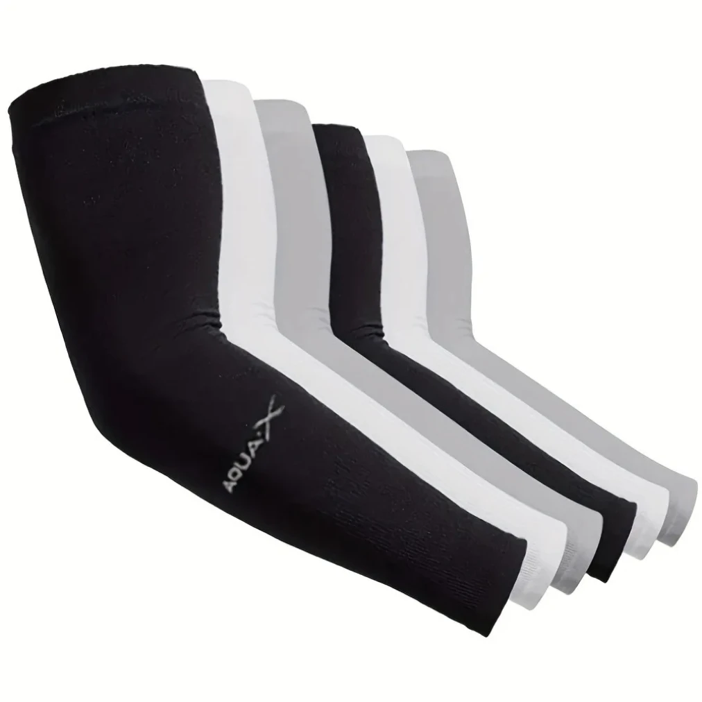 

3 Pair of Breathable Sun Protection Sleeves - Breathable & UV Protective Gear for Sports, Driving, & Outdoor Adventures