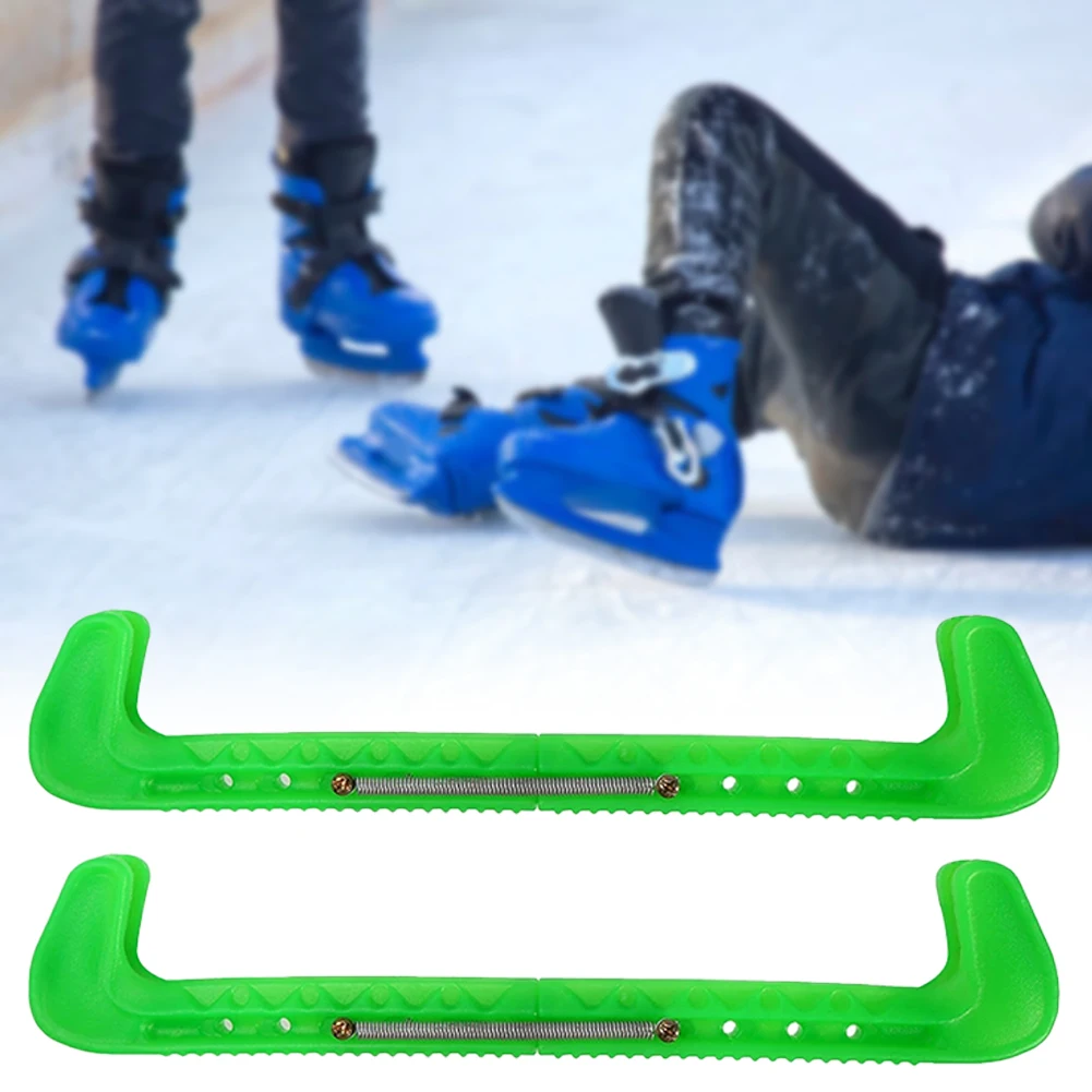 

1 пара защиты лезвий для коньков, нескользящие защитные приспособления для лезвий для хоккея