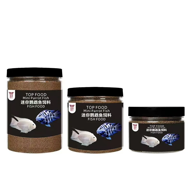 High Protein Spirulina Astaxanthin Mini Parrot Fish Food Micro Pellets Fish Feed For Dwarf Cichlids,Guppies,Tetras,Baby Fish view 6