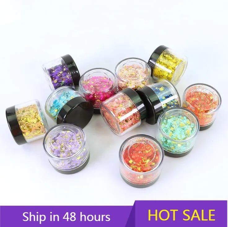 

YTYIN High Sparkle Colorful Glitter Powder for Nail Glitter Festival Decoration