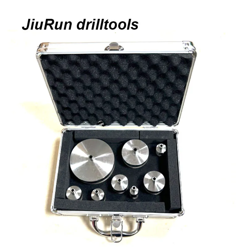 8pcs/lot Diamond Powder Sintered Drill Bit Tile Marble Glass Ceramic Jade Hole Saw Drilling Bits For Power Tools With Box