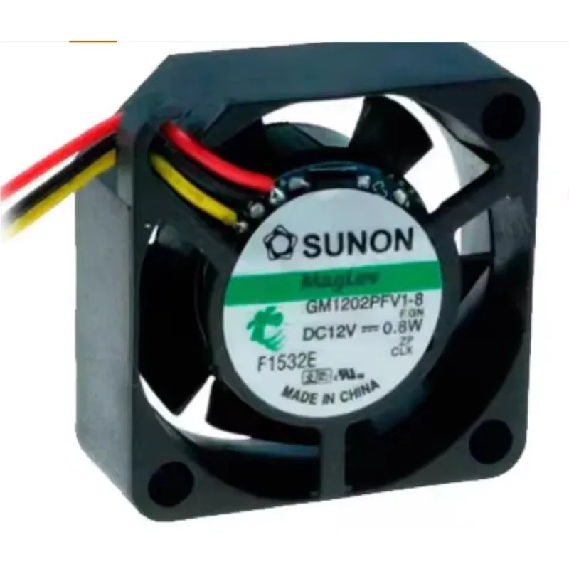 

SUNON GM1202PFV1-8 DC 12V 0.8W 25x25x10mm 3-Wire Server Cooling Fan
