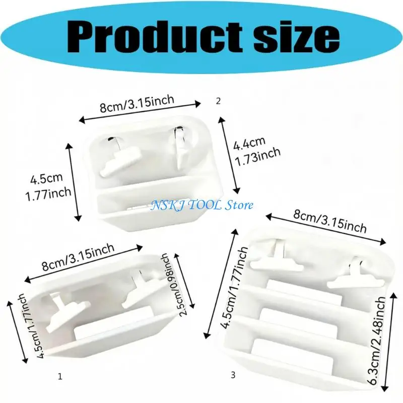 L8RC Adjustable Pegboard Tool Rack for Screwdrivers Pliers Wrenches Garage Shed Or Workshop Decoration