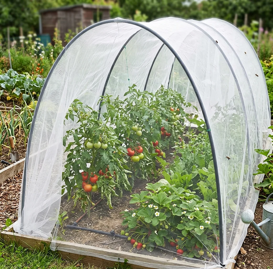 Ultra Fine Mesh Garden Netting 6x10ft Plant Pest Barrier Covers Bird Mosquito Netting, Vegetable Fruit Protection Net for Garden