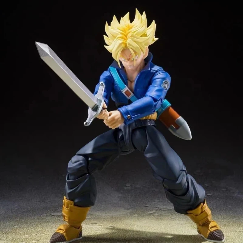 Dragon Ball Action Figure Super Saiyan 2 Gohan Goku Vegeta Trunks Modelo Articulado Decoração de Mesa Brinquedo Colecionável