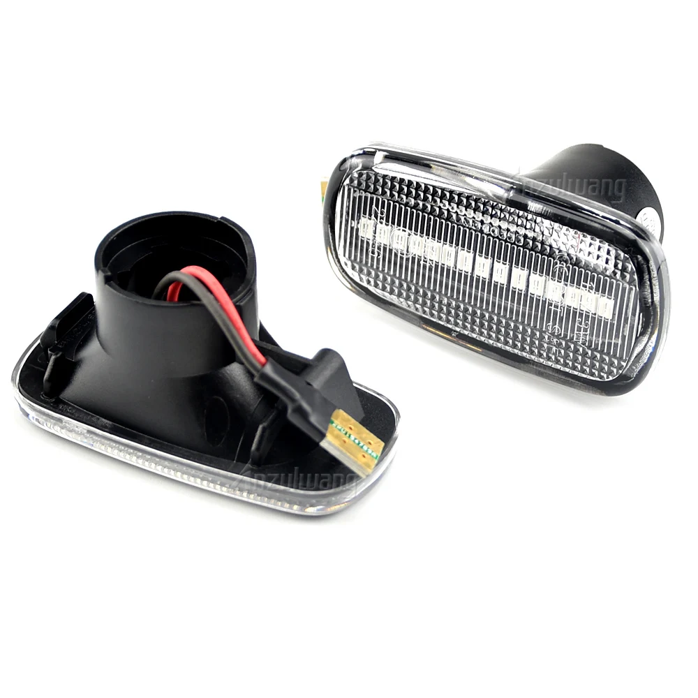 2Pcs LED Side Marker Light For Lexus IS300 IS200 LS430 Scion xB xA Toyota Altezza Prius 2 Wish Land Cruiser 200 Prado 120 RAV4 2
