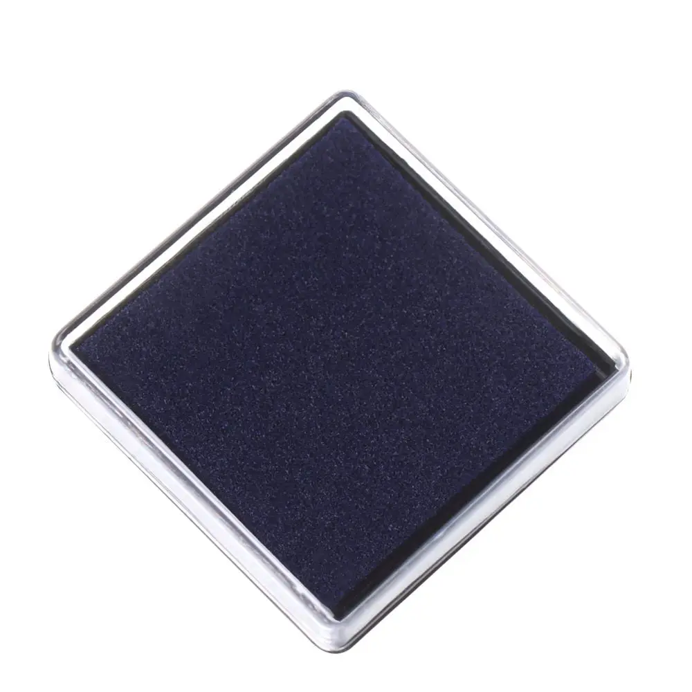 Drawing  Multi-color Sponge Art Decor Fingerprint Inkpad Square Stamp Pads Ink Pad