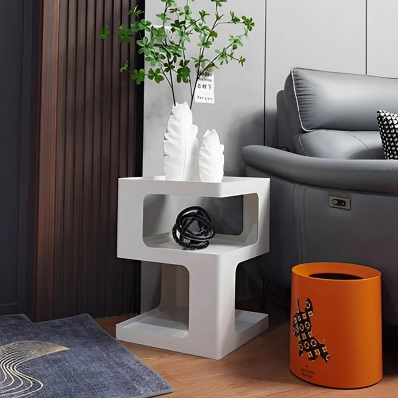 Nordic Nightstands Mobile Small Bedside Table Coffee Console Organizer Nightstands Storage Muebles Para Hogar Japanese Furniture image 3