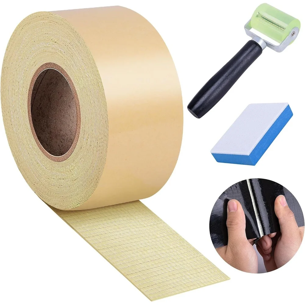 Butyl Rubber Seam Tape for Pond Liner Installation 32.8 Feet x 2 Inches Waterproof Leak Proof Garden For Repair