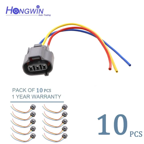 Imagen 1 del producto Conector de Sensor de 3 pines, cable de enchufe para Nissan, Navara, Pathfinder, X-TRAIL, OEM: 8973280580, 8971297040, 23731-EC00A, 8976069430