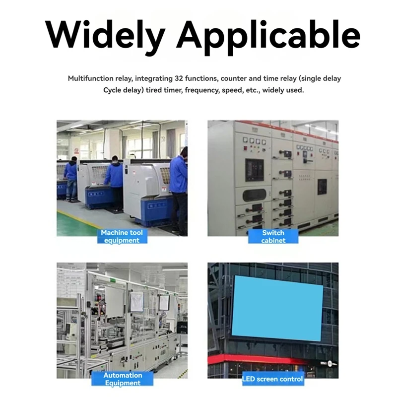 Zn48dual Digital Display Time Relay  Counter Multifunction Cycle Delay AC220V DC24V Cycle Chronograph, And Frequency Meter