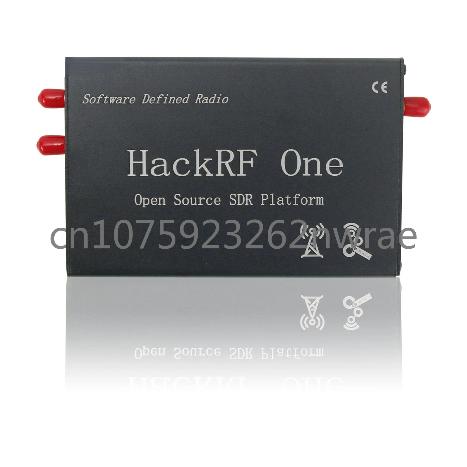 V1.7.x R9 Support Latest Firmware 1MHz-6GHz  SDR Board Aluminum Alloy Shell + High Precision Crystal Oscillator