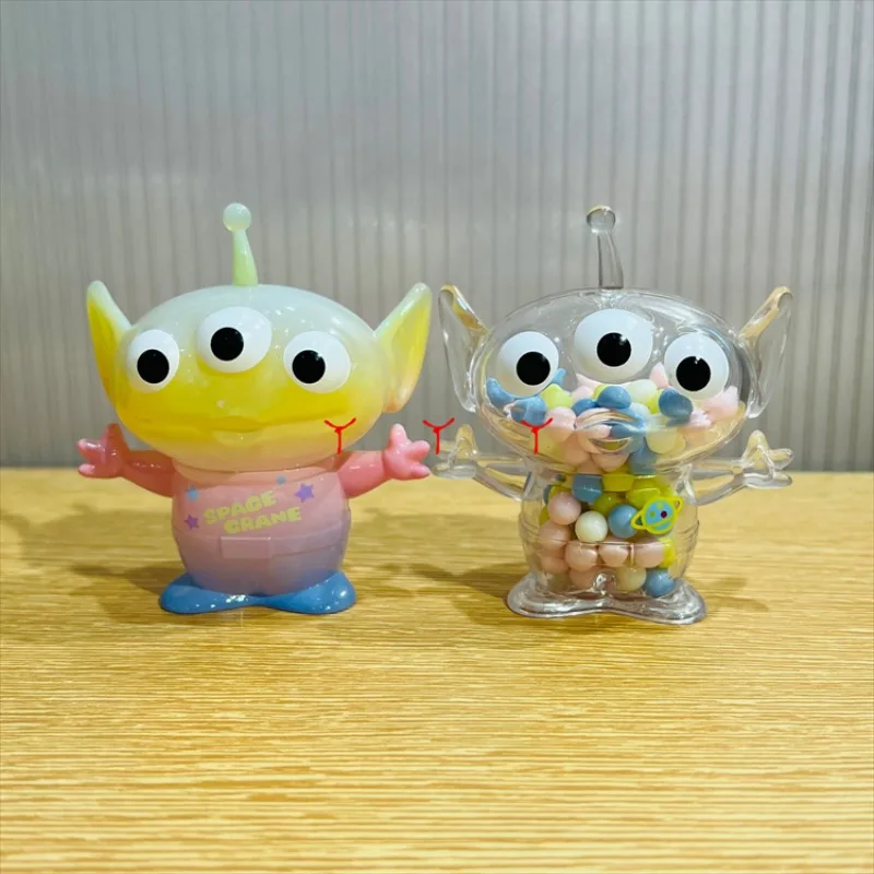 MINISO famous and excellent Disney Pixar Alien cute ever-changing cool theme hand-made blind box ornaments