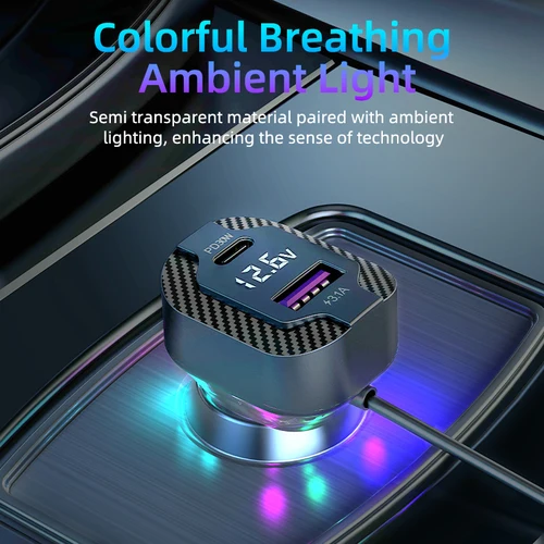 신형 차량용 USB 다기능 충전기, 휴대 전화 지지대, 일반 MP3 / MP4, 태블릿 PC 및 기타 장치, 자동차 충전 Pr 