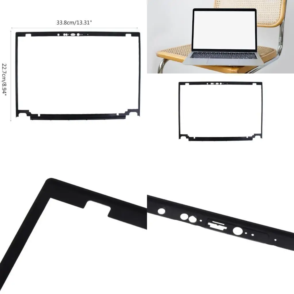 

Y1UB New Replacement for ThinkPad T480 IR LCD Cover Front LCD Frame Bezel