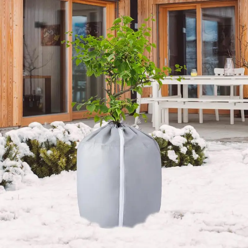 

Pot Plant Covers Freeze Protection 27.6 X 25.6 Inches Plant Pot Flower Winter Protection Cover Cold Weather Trees Jacket for