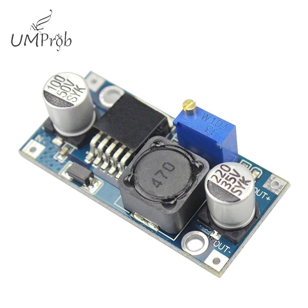 10pcs/lot DC 3-40V LM2596S  3A Adjustable Step-down Power Supply Module Voltage Regulator