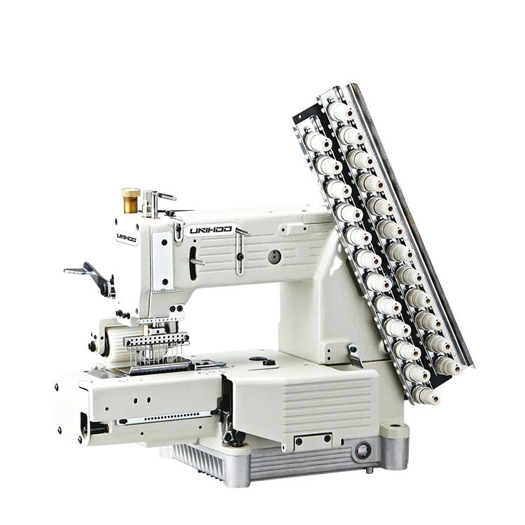 

Wholesale price 4412P multi-chain sewing 12 needles cylinder-bed high speed sewing machine kansai model