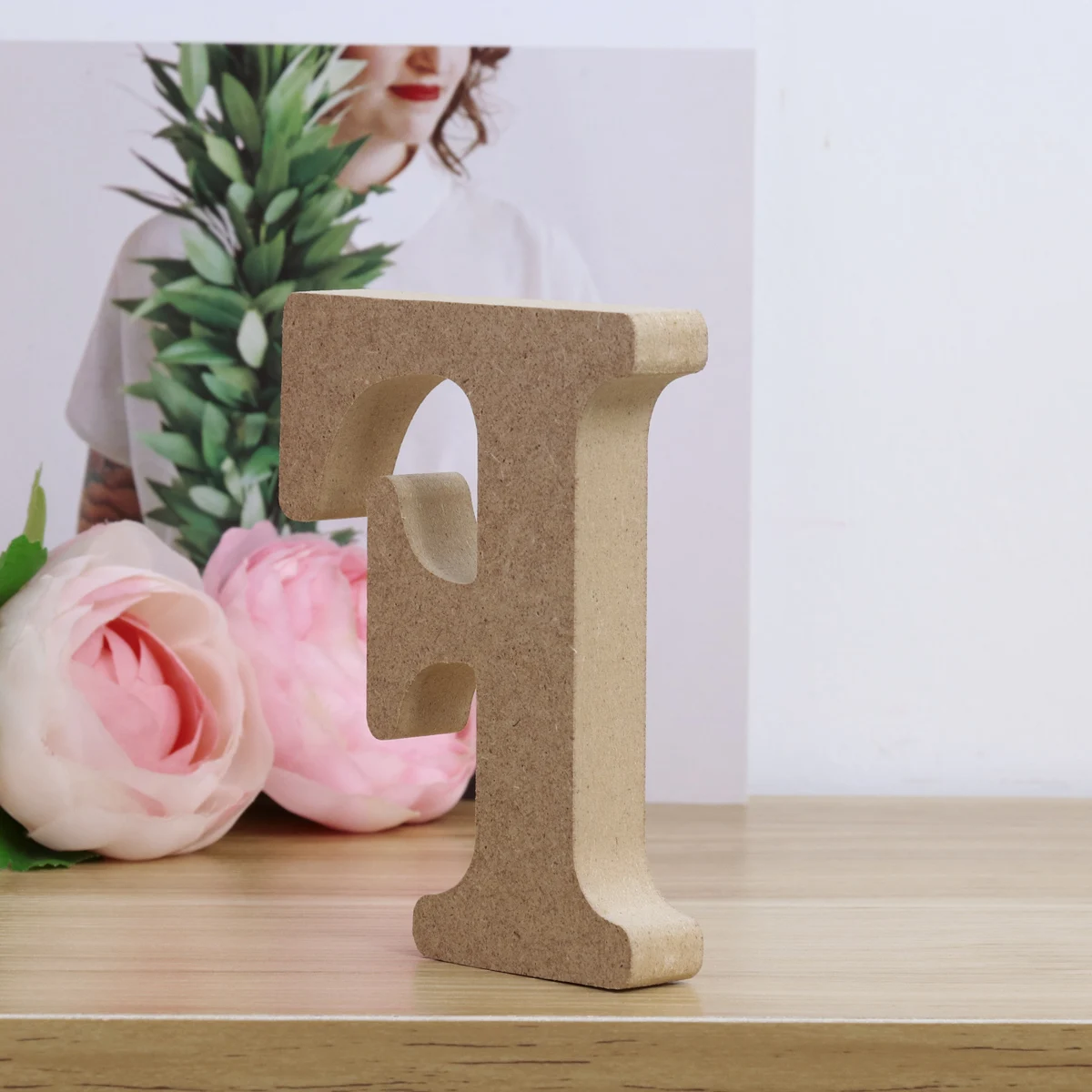 

Wooden Alphabet Letters Wall Plaque Home Garden Wedding Decoration Nursery s Educational Craft Letter Wall Pvc-Free