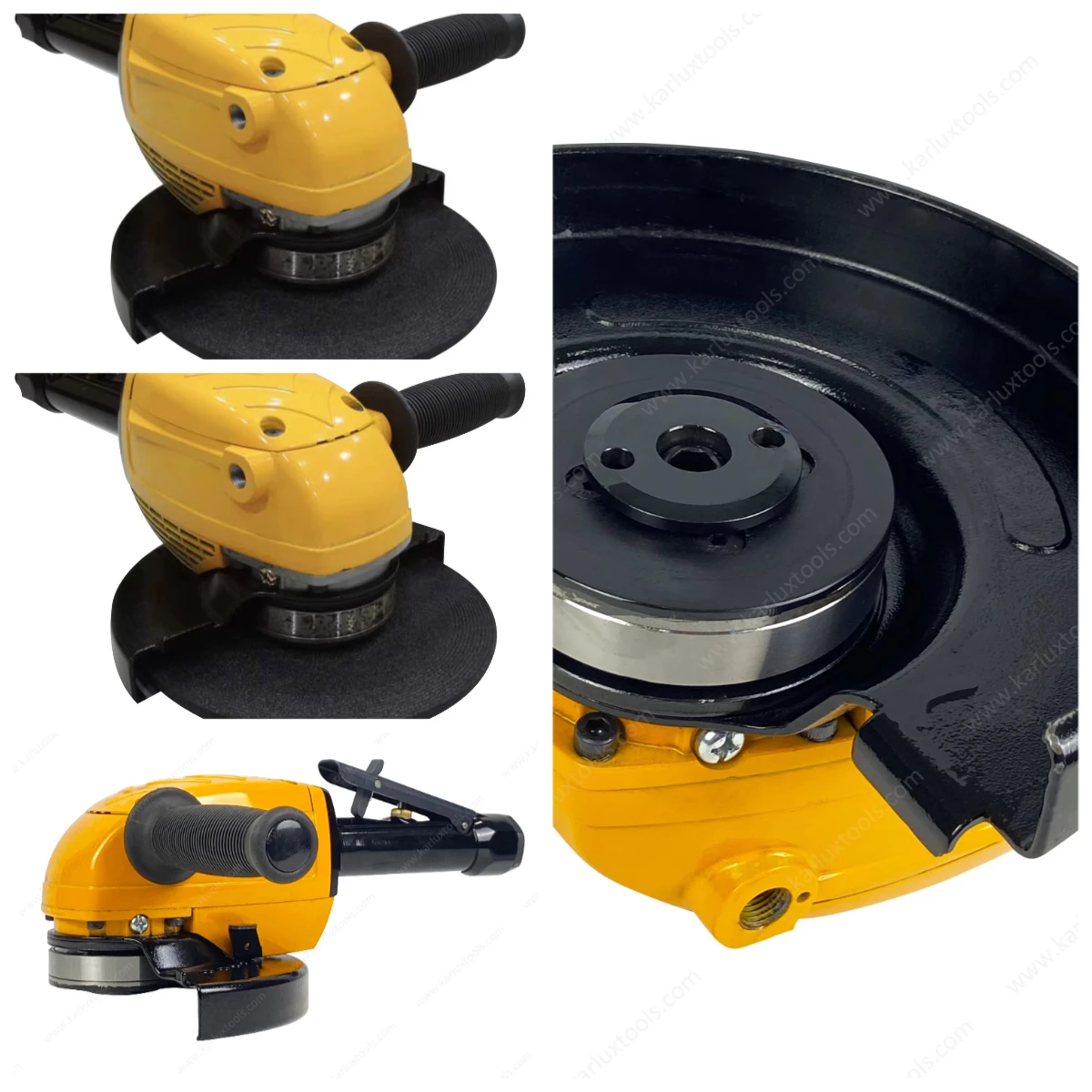 Turbo Driving 7inch Air Angle Grinder Heavy  Grinder