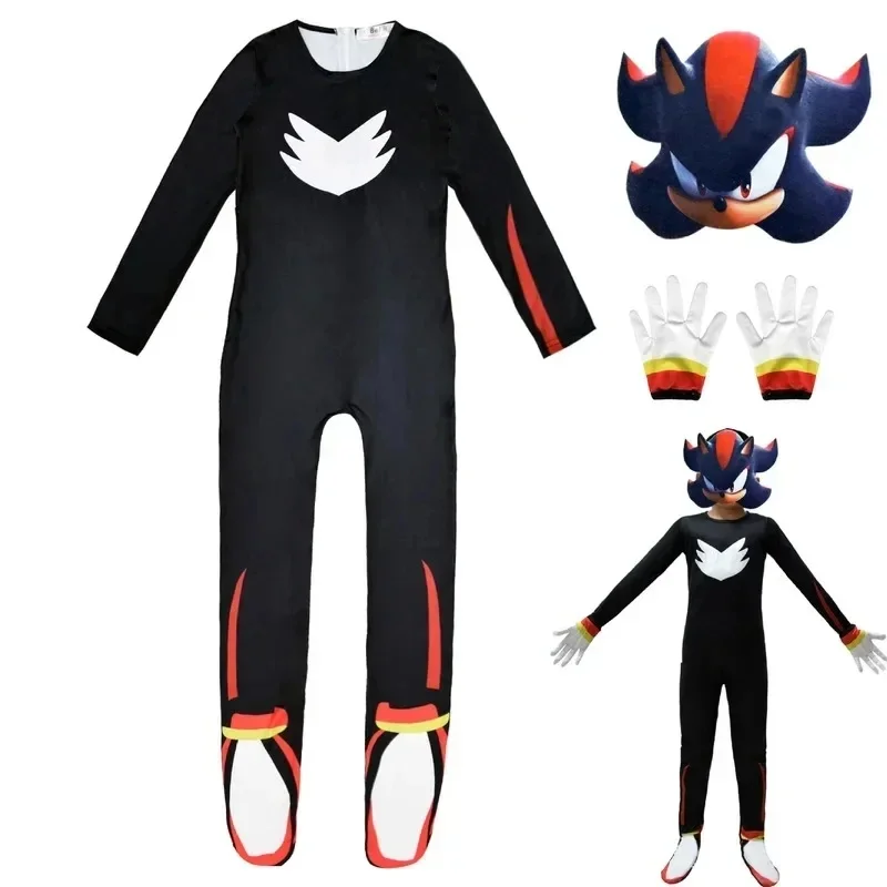 Disfraces de Cosplay de Personajes de Anime de la Serie Sonic Kid 2026, Disfraces de Dibujos Animados para Niños, Disfraces de Cosplay para Representaciones Escénicas, DfpCos