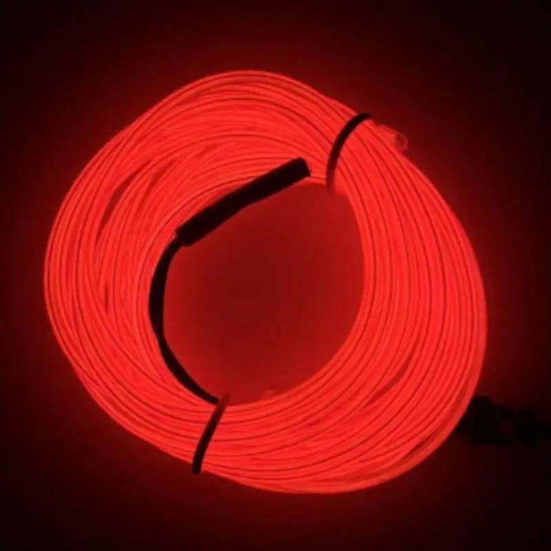 1000 (mm) Decorative Fluorescent Tape Stable Simple Operation Car Accessories Car Interior Accessories 50 (g) El Cold Light Line