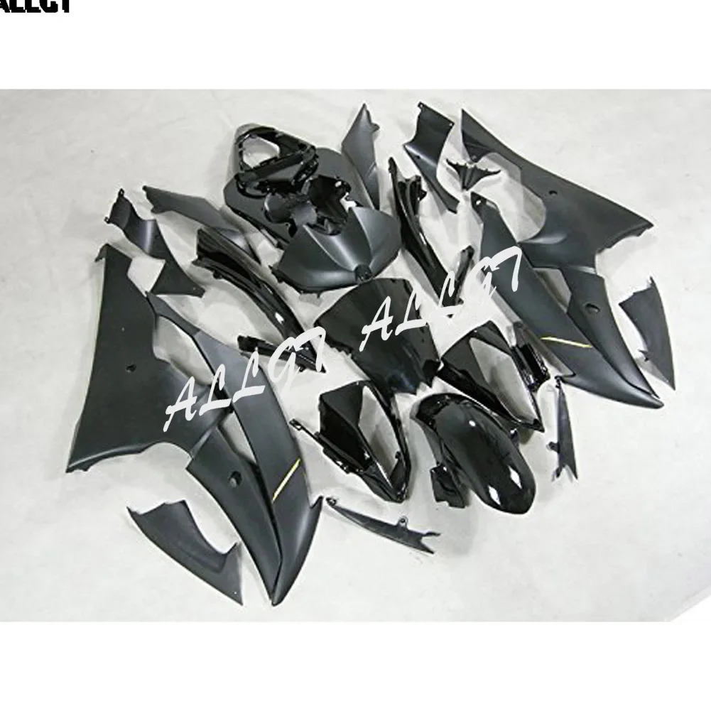 Motorcycle ABS Injection Mold Fairing Kits Plastic For 2008-2016 Yamaha YZF-R6(Matte Black)